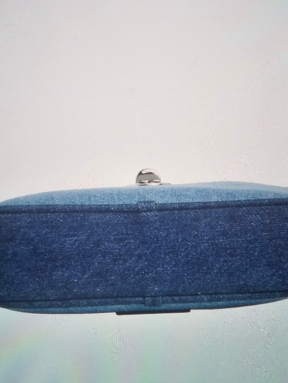 Marc Jacobs Two-Tone Denim Crossbody Camera Bag in Light Blue - Picture 5 of 7